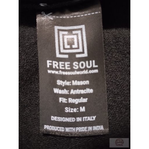 FREE SOUL "Mason" – Prémium Olasz Tervezésű Gyapjú Pulóver