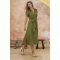 Pomodoro „Fit and Flare” Megkötős Ruha – Lime. Készletkisöprés. 50 % kedvezmény!