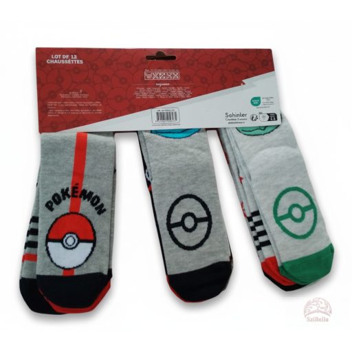 Pikachu zokni csomag 