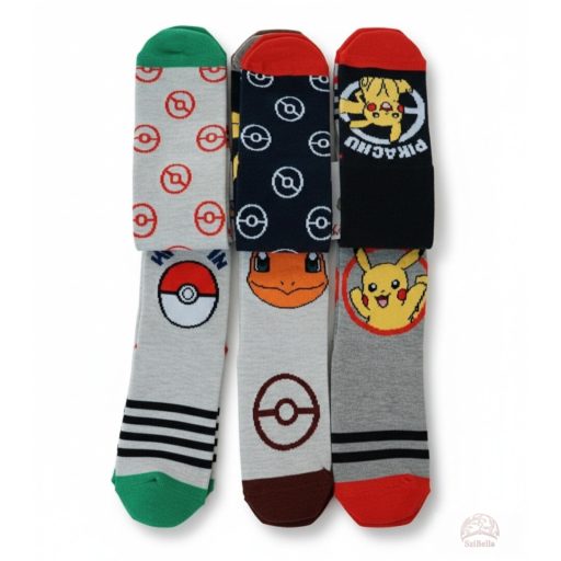 Pikachu zokni csomag 