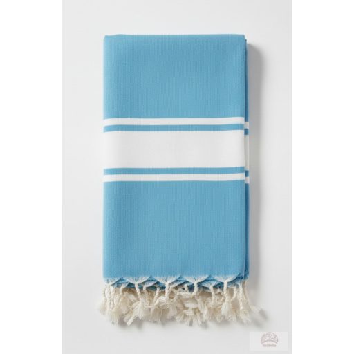 Fouta du Sud” stílusú, kézzel szőtt tunéziai pamutkendő