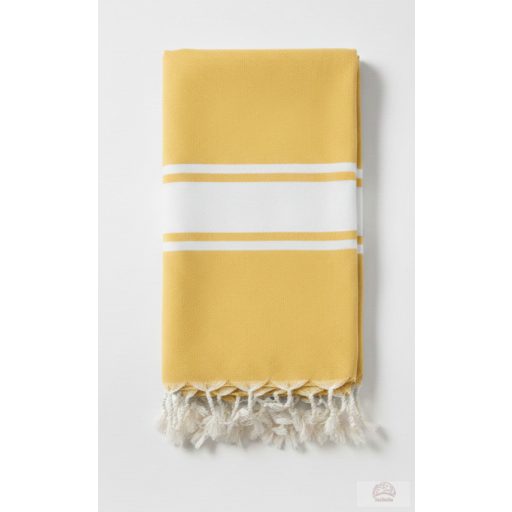 Fouta du Sud” stílusú, kézzel szőtt tunéziai pamutkendő