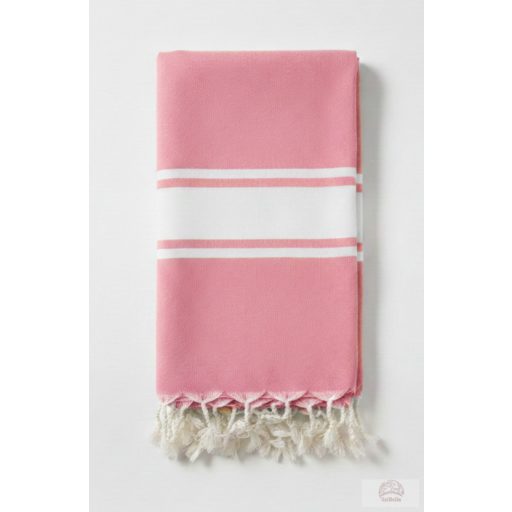 Fouta du Sud” stílusú, kézzel szőtt tunéziai pamutkendő