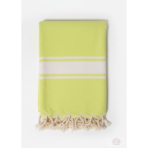 Fouta du Sud” stílusú, kézzel szőtt tunéziai pamutkendő