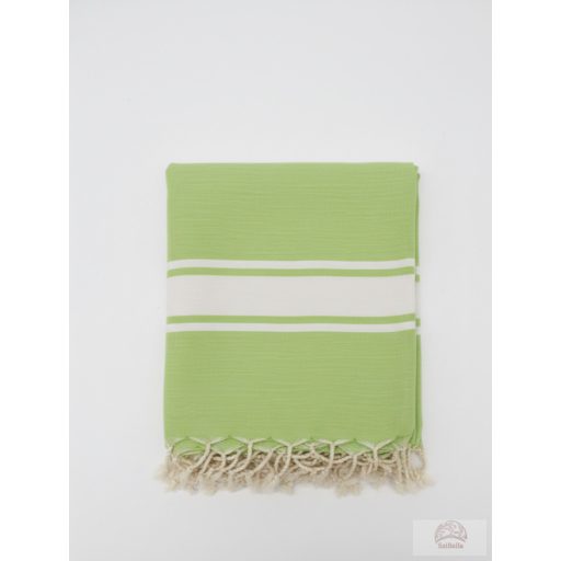 Fouta du Sud” stílusú, kézzel szőtt tunéziai pamutkendő