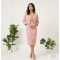 Grace Karin "Vintage Elegance" Kosztüm Szett – Antik Rózsaszín, XL méret