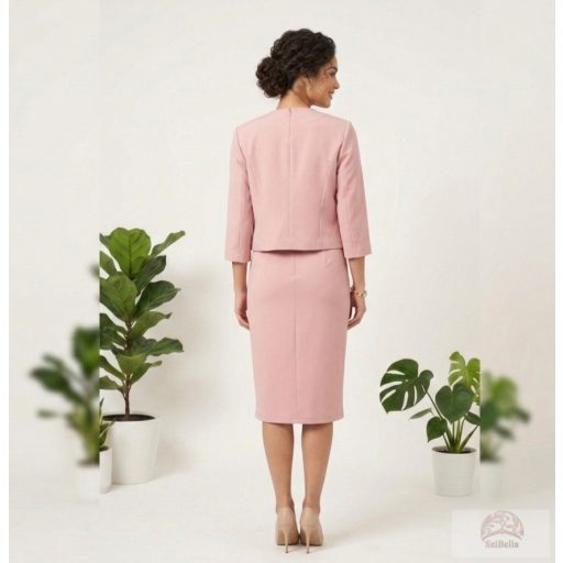 Grace Karin "Vintage Elegance" Kosztüm Szett – Antik Rózsaszín, XL méret