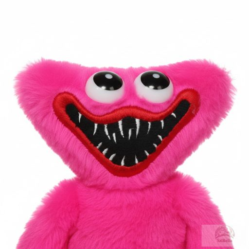 Huggy Wuggy Prémium Plüssfigura – 35 cm, rózsaszín
