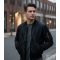 H&M Klasszikus Fekete Bomber Dzseki